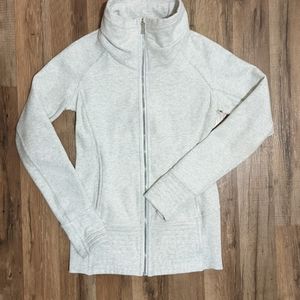Lululemon Radiant Jacket Heathered Grey Size 4